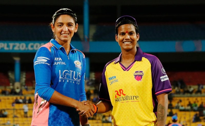 Mumbai Indians Team vs UP Warriorz Timeline