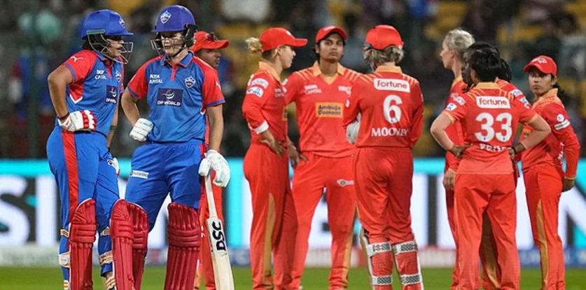Gujarat Giants vs Delhi Capitals Cricket Timeline