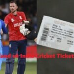 England vs India Cricket Tickets