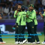 Pakistan National Cricket Team vs Bangladesh National Cricket Team Players