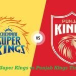 Chennai Super Kings vs Punjab Kings Timeline