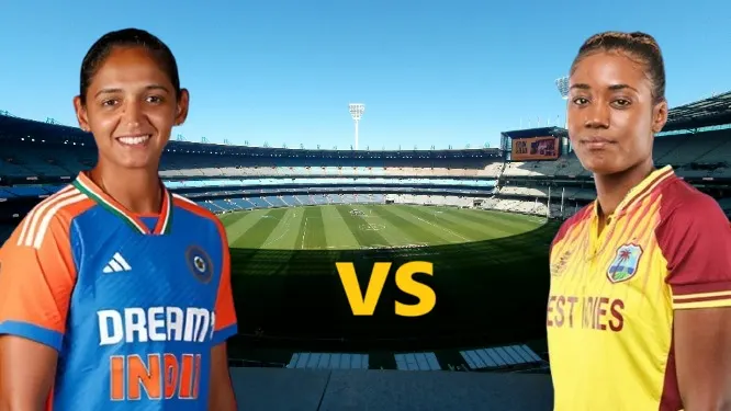 India Women’s National Cricket Team vs West Indies Women Match Scorecard