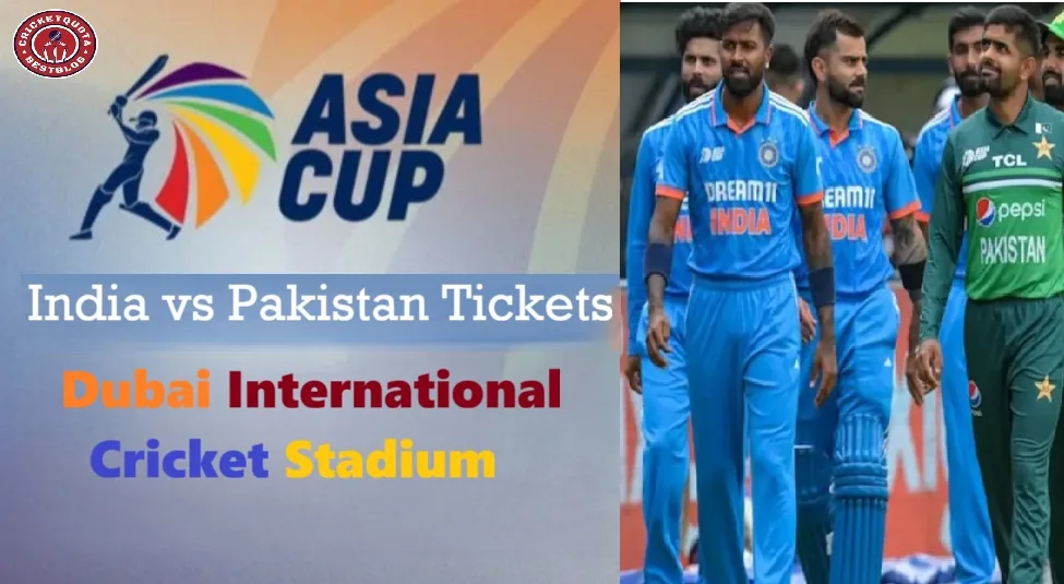 India vs Pakistan Tickets