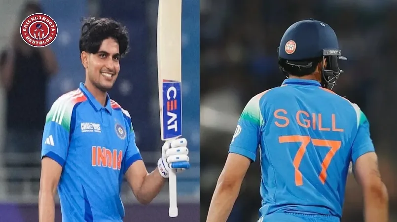 Shubman Gill Jersey Number