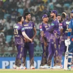 Kolkata Knight Riders vs Lucknow Super Giants Match Scorecard