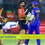 Mumbai Indians vs Punjab Kings Timeline