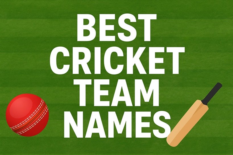 Best Cricket Team Names